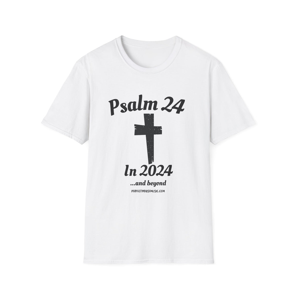 Psalm 24 Tee with cross