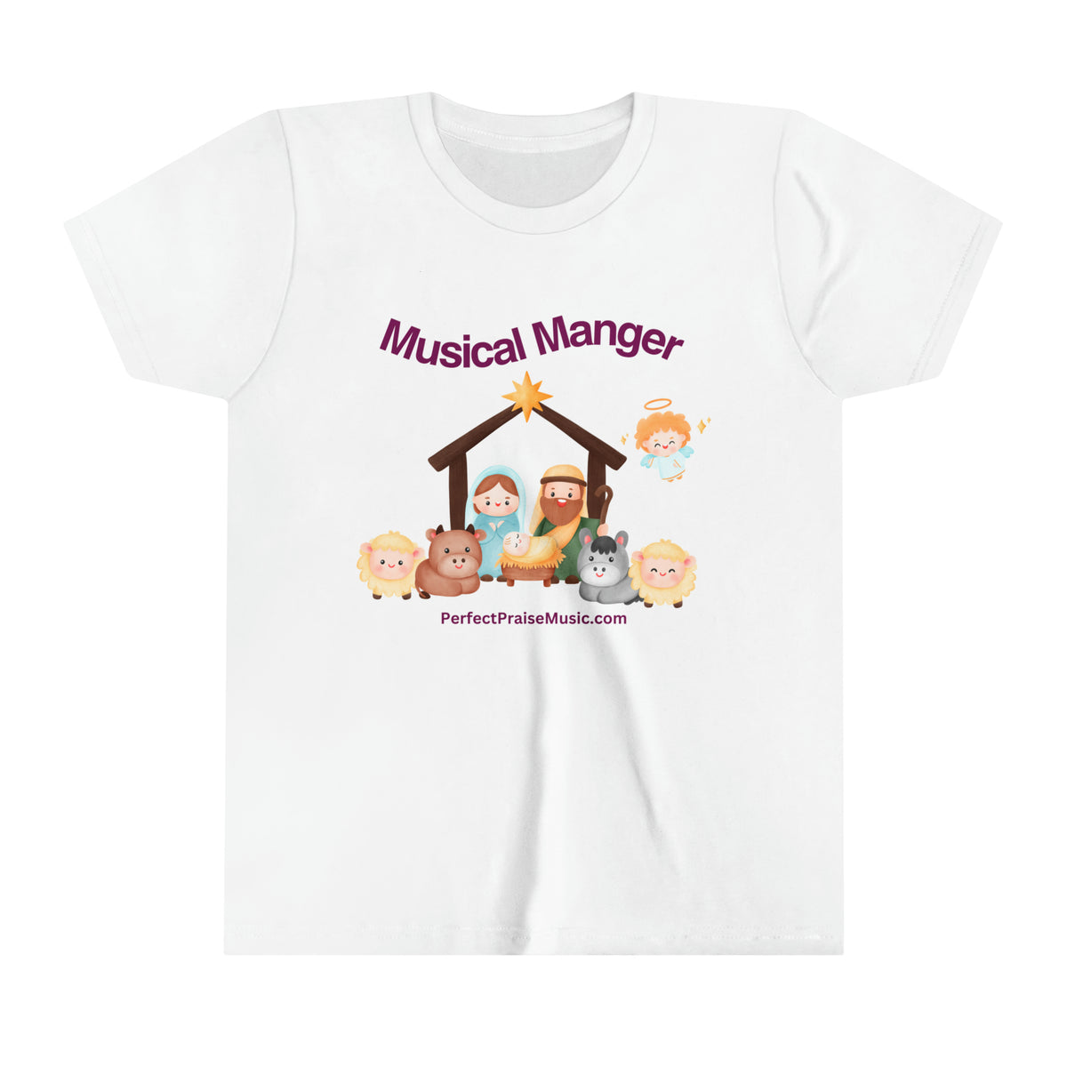 Musical Manger Youth Tee