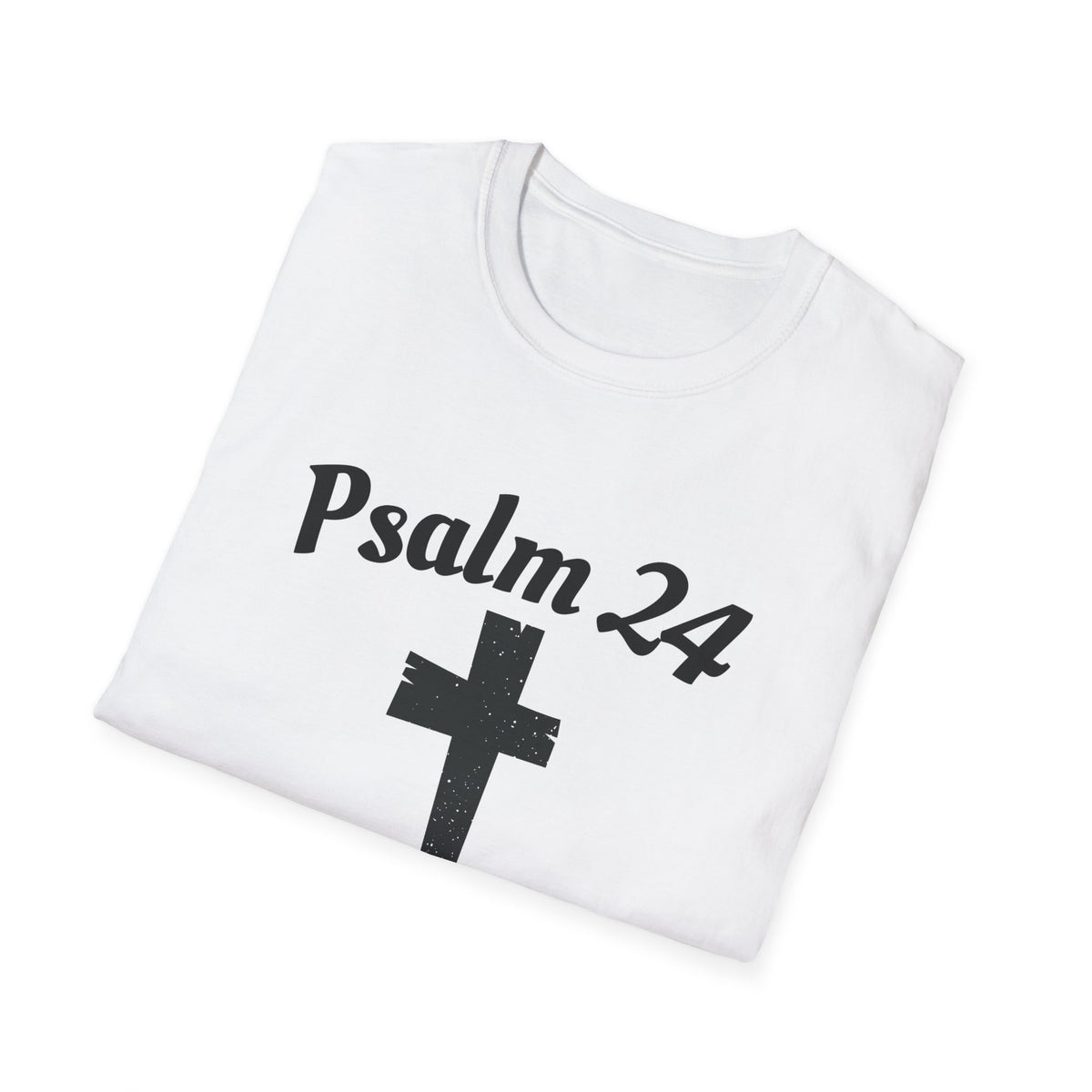 Psalm 24 Tee with cross