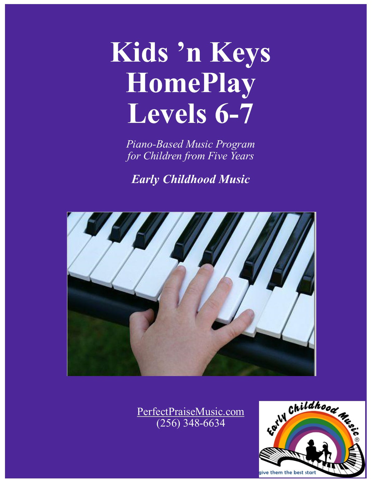 Kids N Keys Level 6-7 HomePlay Notebook