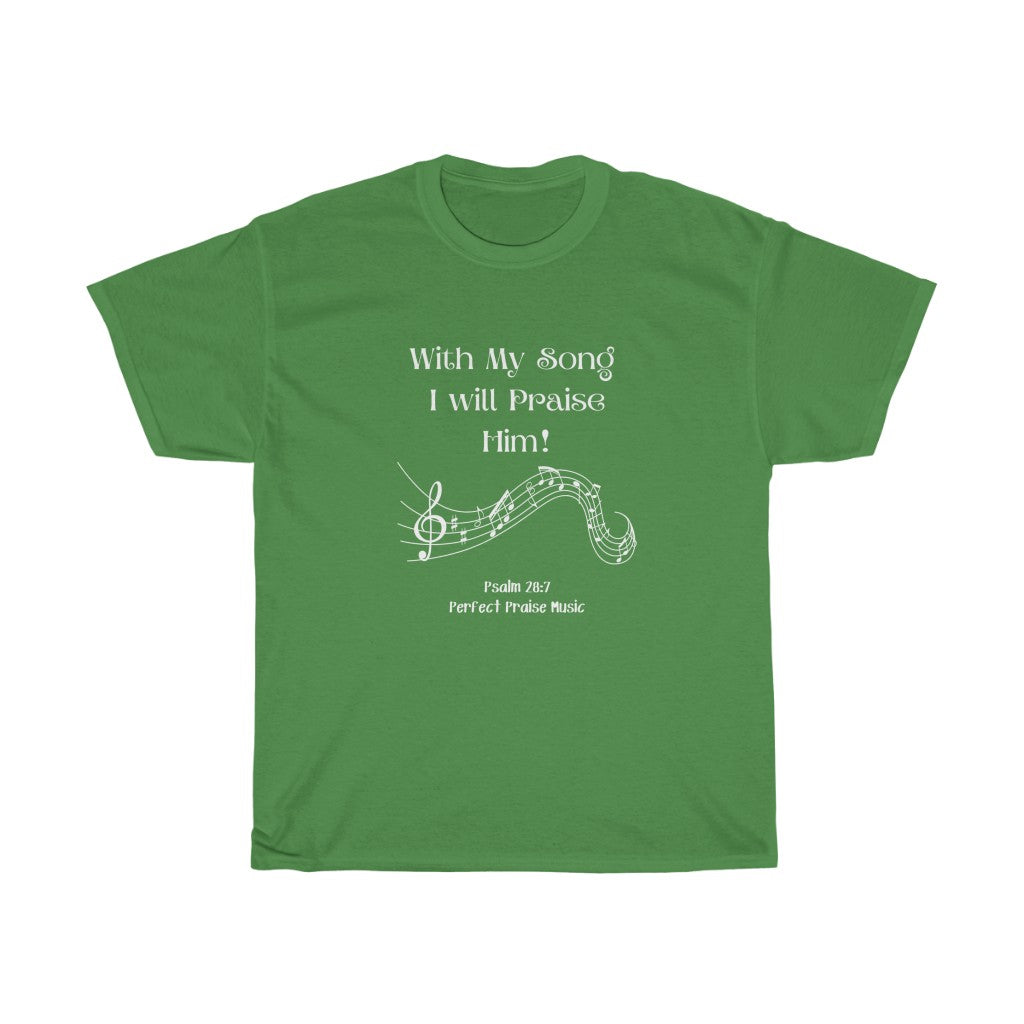 &quot;With My Song&quot; Adult Worship Tee