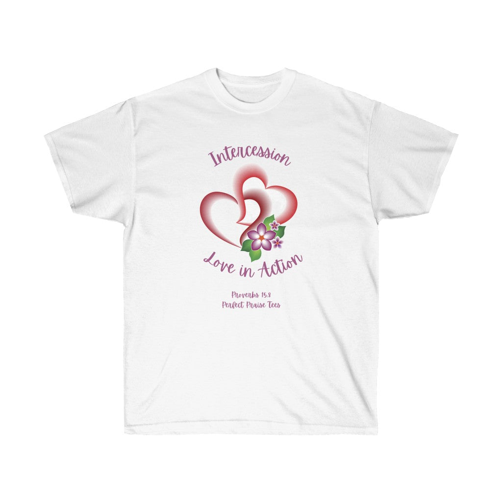 Intercession... Love in Action Adult Worship Tee