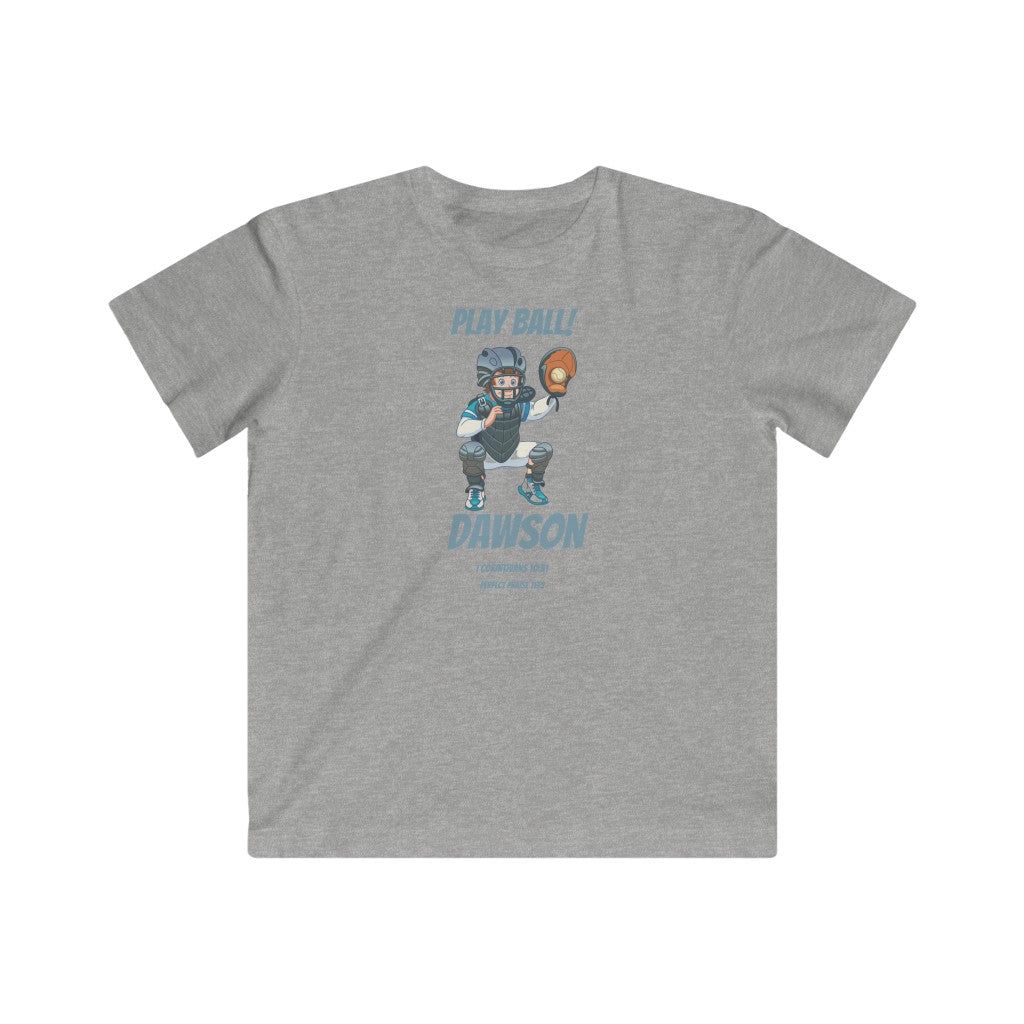 Play Ball Personalized Kids Tee