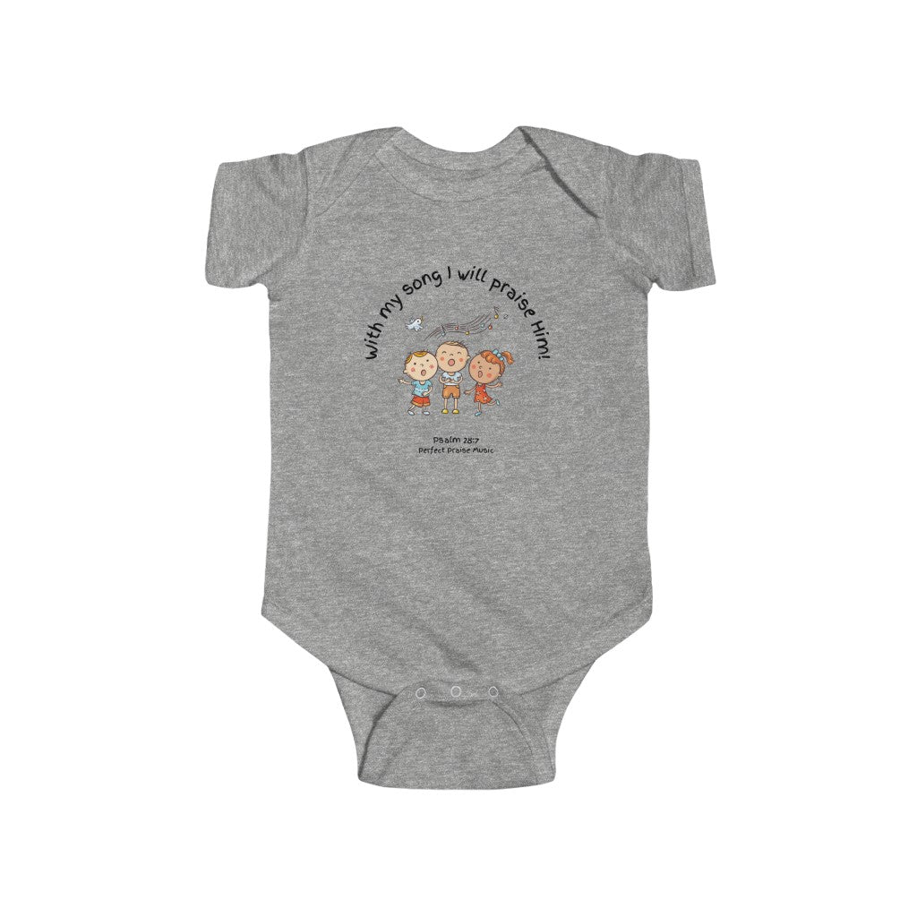 &quot;With My Song&quot; Baby Worship Bodysuit