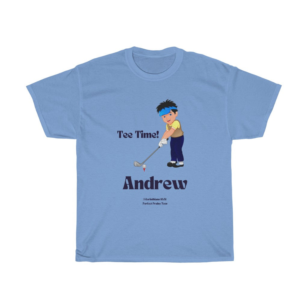 It&#39;s Tee Time! Personalized Tee for Golf Lovers