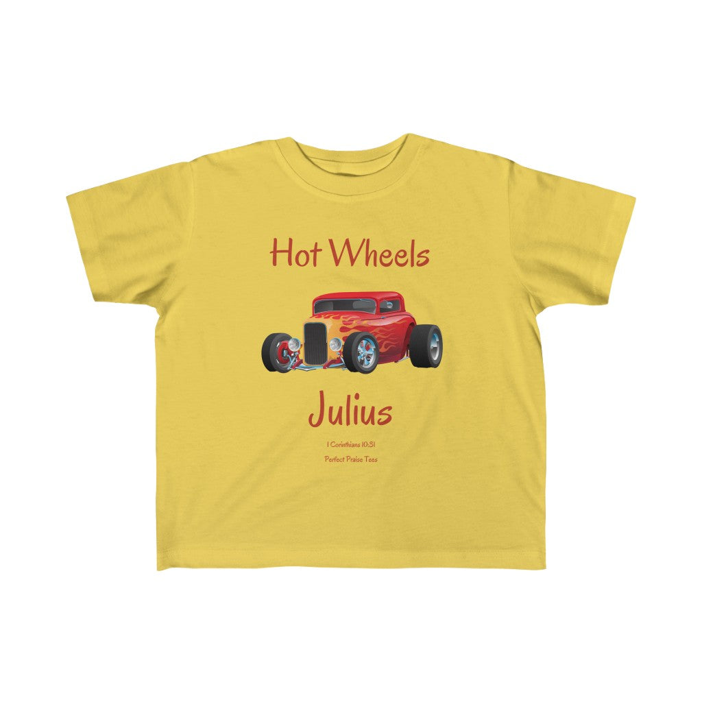 Hot Wheels Personalized Tee for Kids