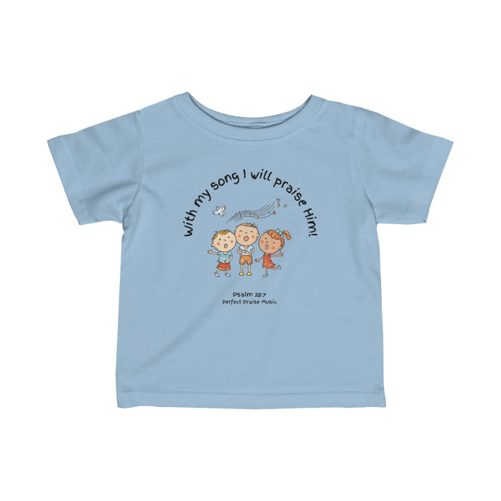 &quot;With My Song&quot; Baby Worship Tee