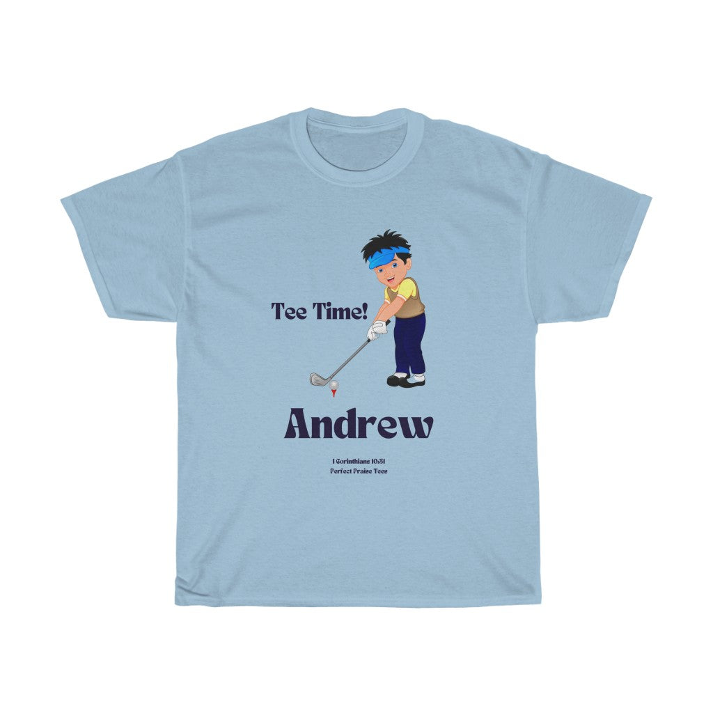 It&#39;s Tee Time! Personalized Tee for Golf Lovers