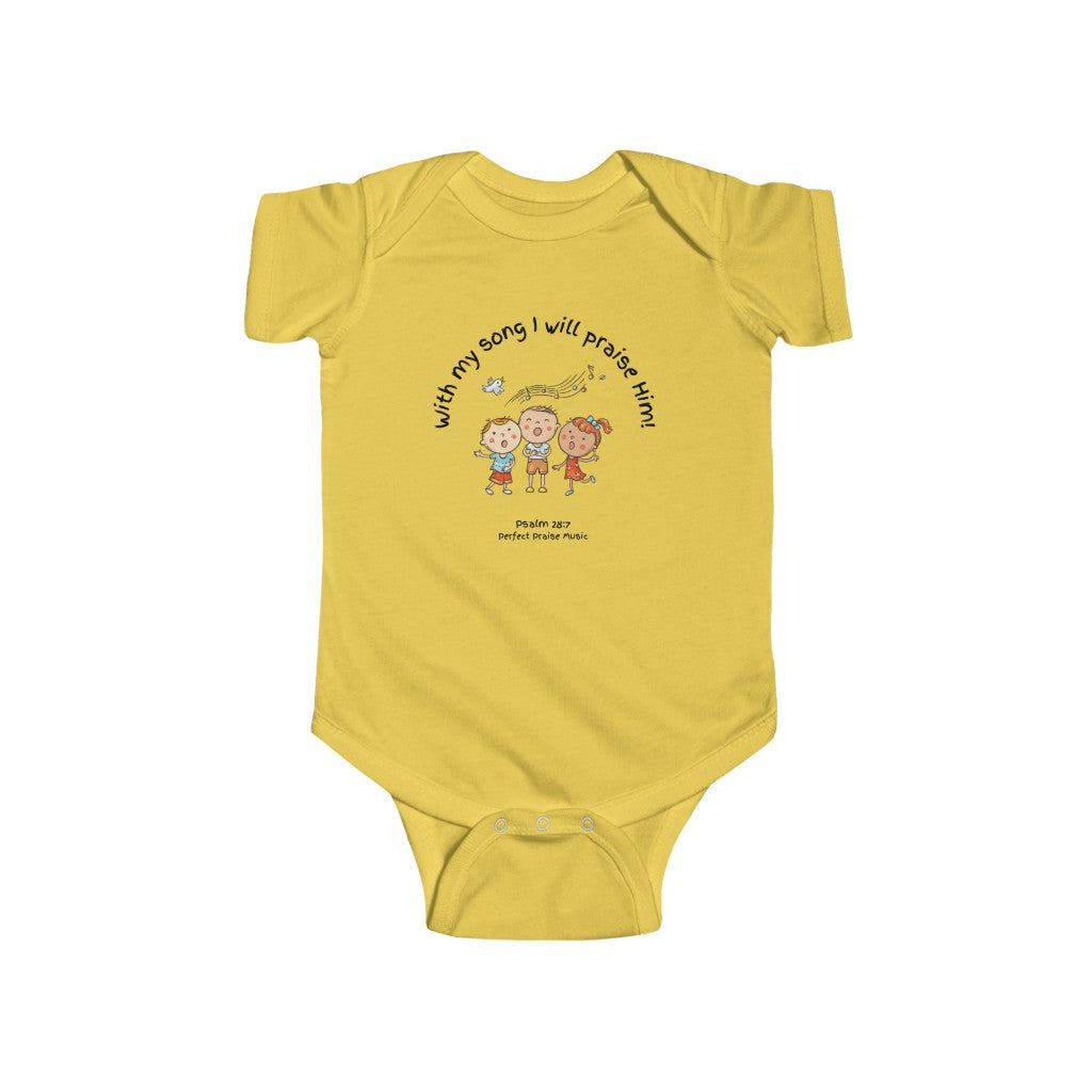 &quot;With My Song&quot; Baby Worship Bodysuit