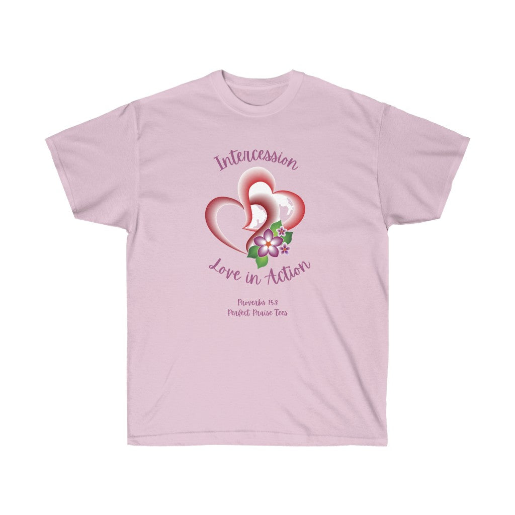 Intercession... Love in Action Adult Worship Tee